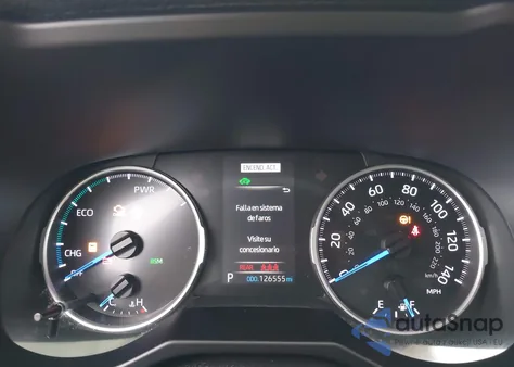 2020 Toyota Rav4 Hybrid Xle from USA, damaged, VIN 4T3RWRFV2LU007853